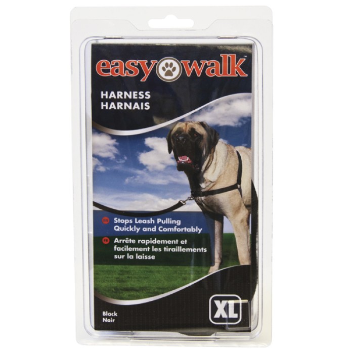 Premier ЛЕГКА ПРОГУЛКА (Easy Walk) антиривок шлейку для собак, екстра-великий, чорний. XL